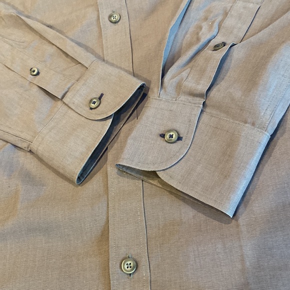 Untuckit Dress Shirt XL Tall Slim Wrinkle Free Cotton - Picture 7 of 8